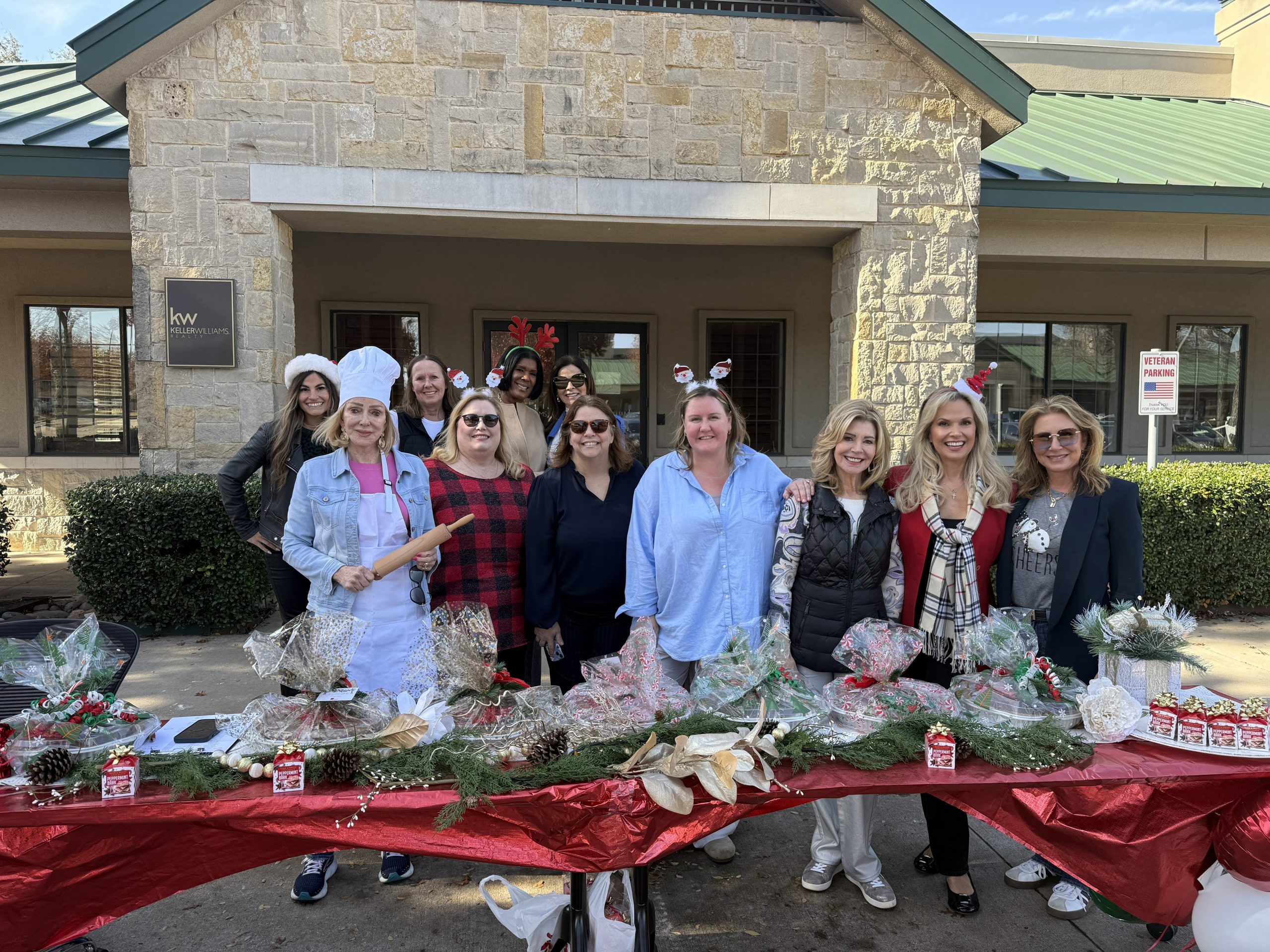 Holiday community event with Jan Richey Team clients and friends in Plano Texas