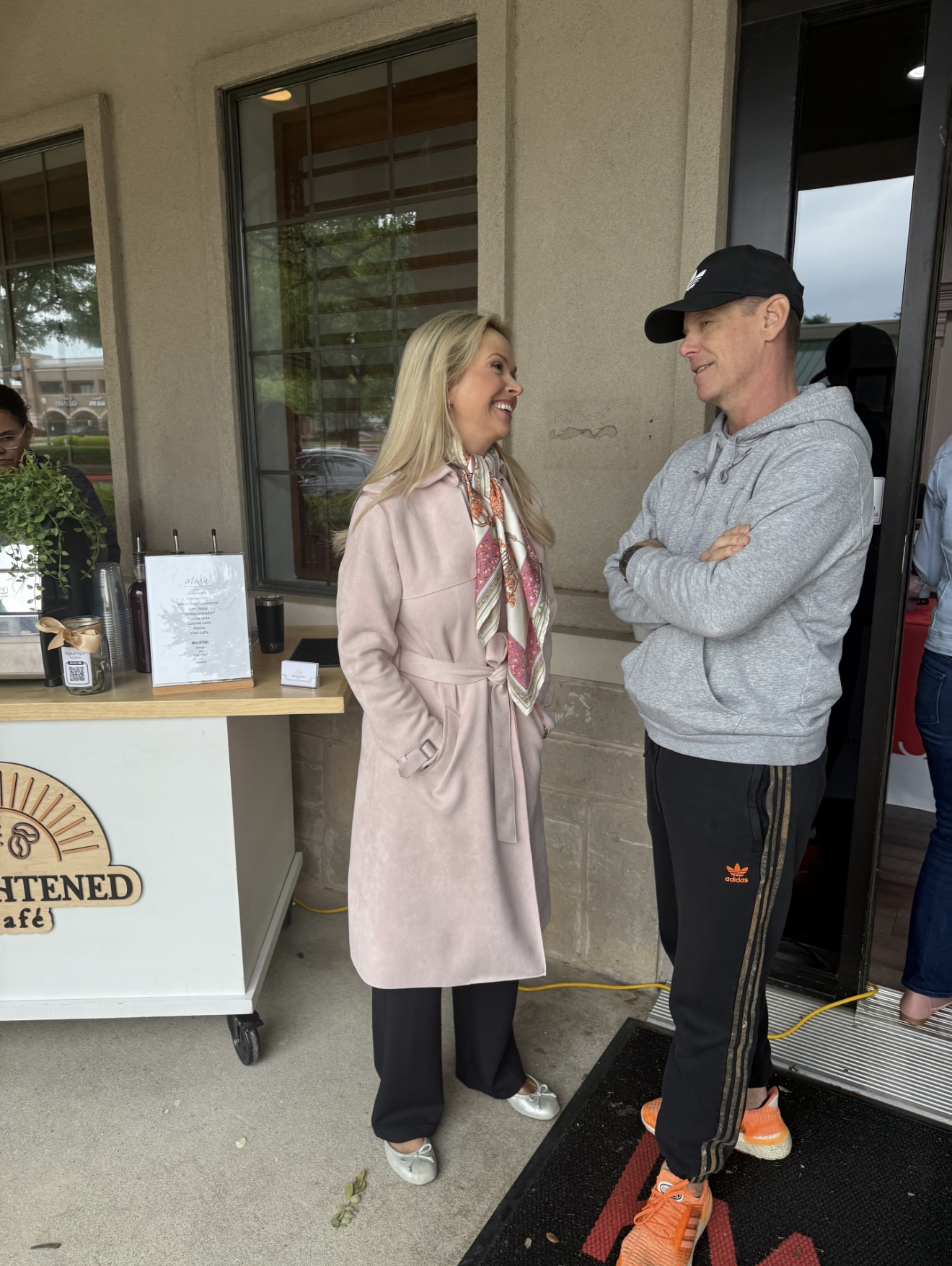 Christine Goodwin at community event in Plano Texas
