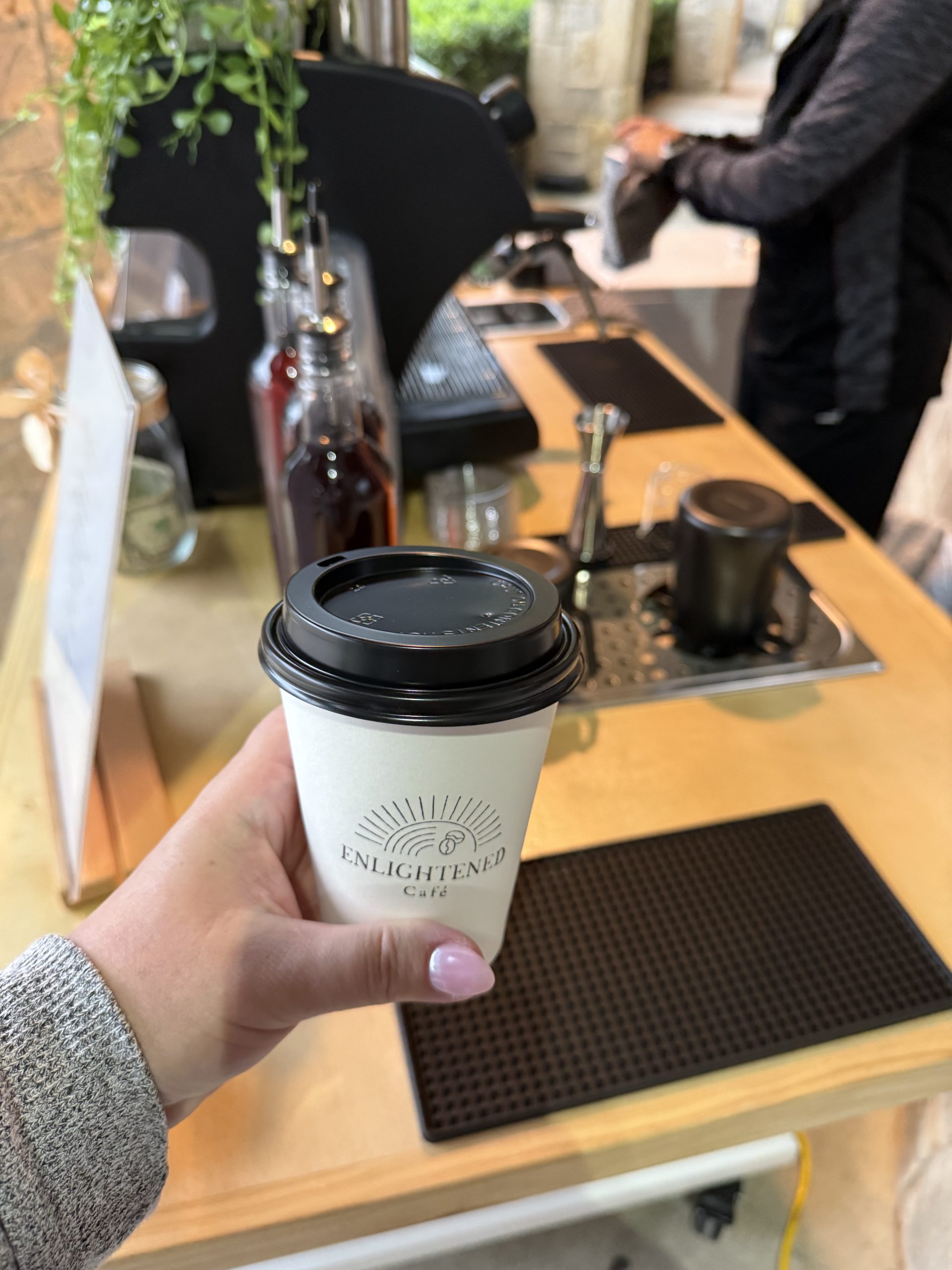 Coffee service by Enlightened Cafe at Plano Texas event
