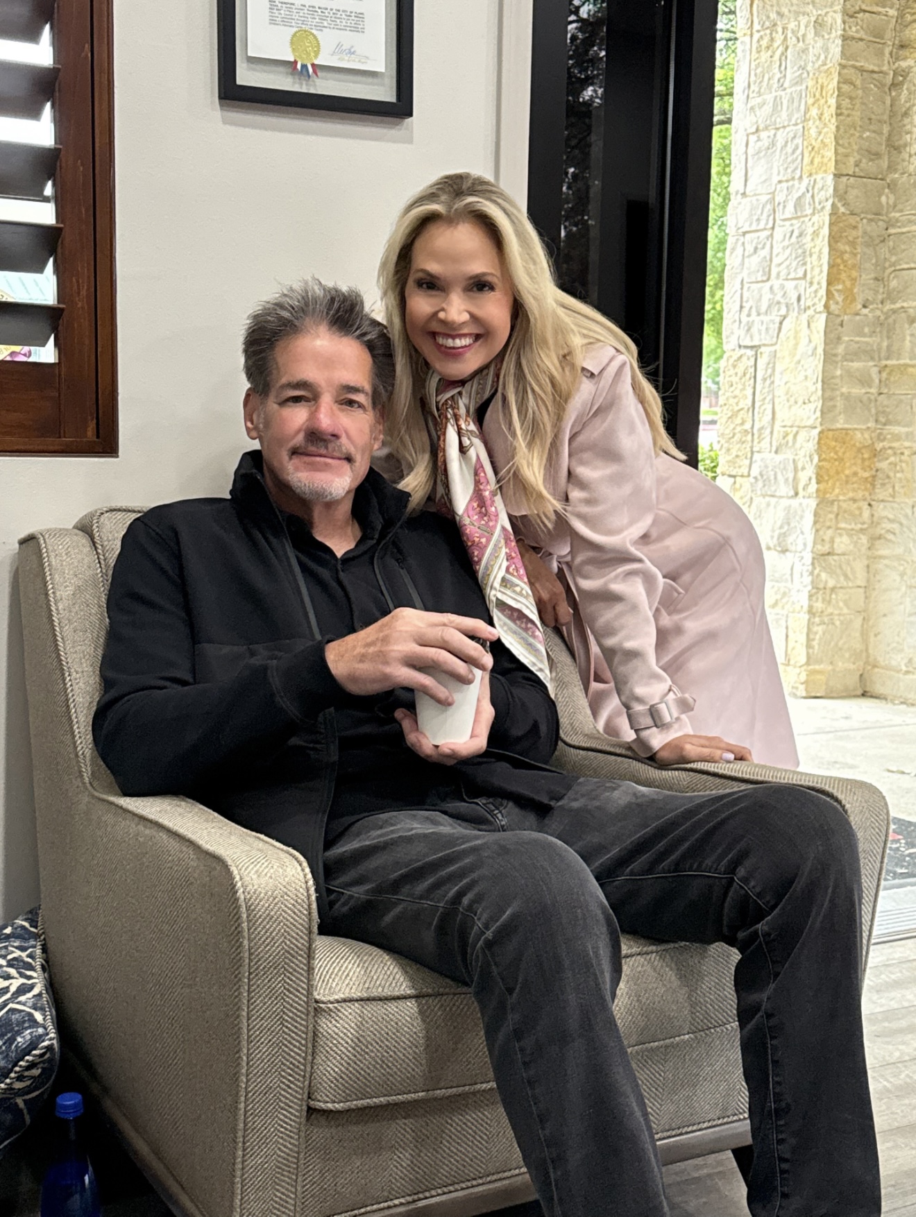 Gene Baker and Christine Goodwin at Plano Texas event