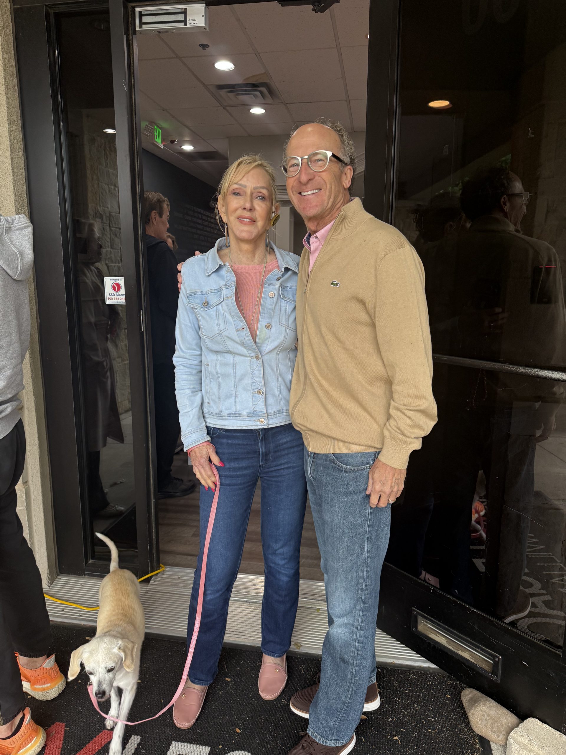 Jan Richey luxury realtor in Plano Texas at community event